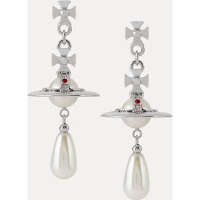 Vivienne Westwood Pearl Drop Earrings Silver Pearls / Zirconia Women - ---