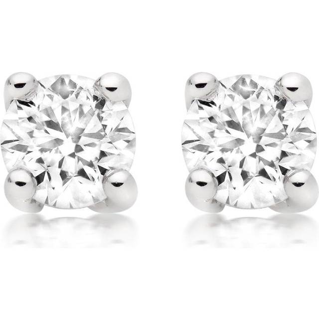 Platinum Diamond Stud Earrings