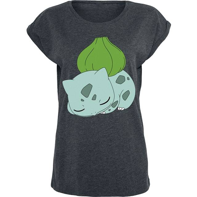 Pokémon Bulbasaur T-Shirt mottled dark grey - XXL