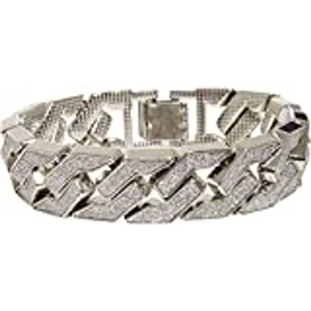Bracelet Urban Classics glitter - Argenté