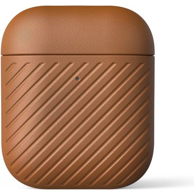 Moment Leather Case (AirPods 1/2) - läderfodral - hårt - Brun