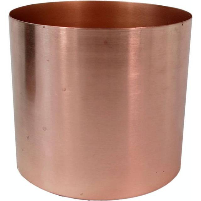18cm Leaf Modern Metal Planter