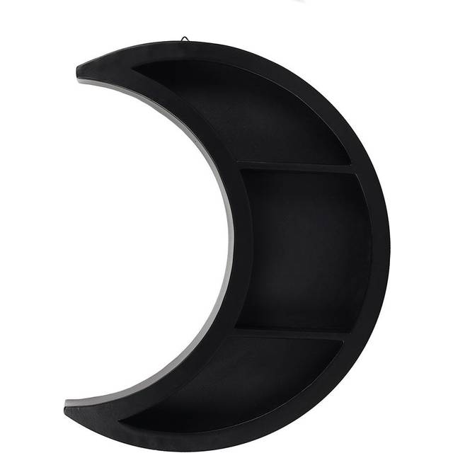 Something Different Crescent Moon Shelf, Black