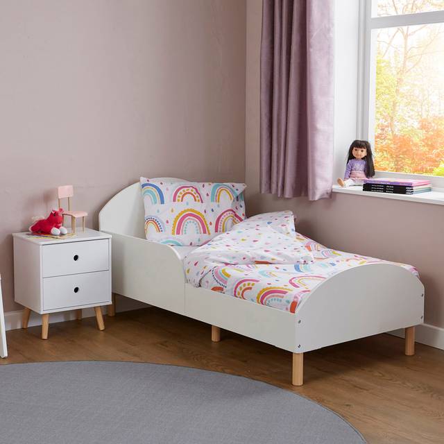 Liberty House Toys White Toddler Bed - Single