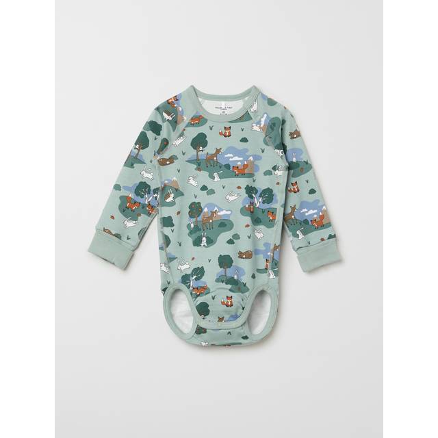 Meadow Print Baby Babygrow - 6-9m x 74