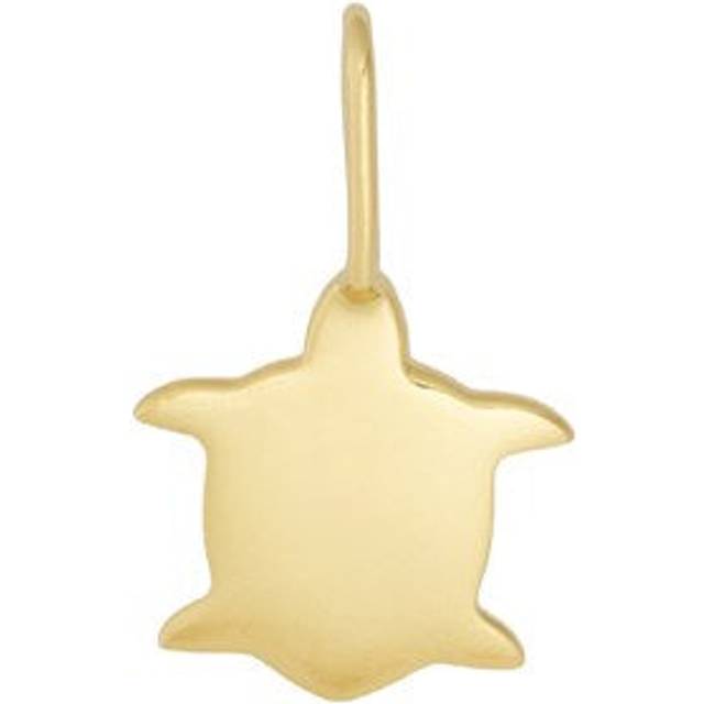 Design Letters Icon Charm Goldplated