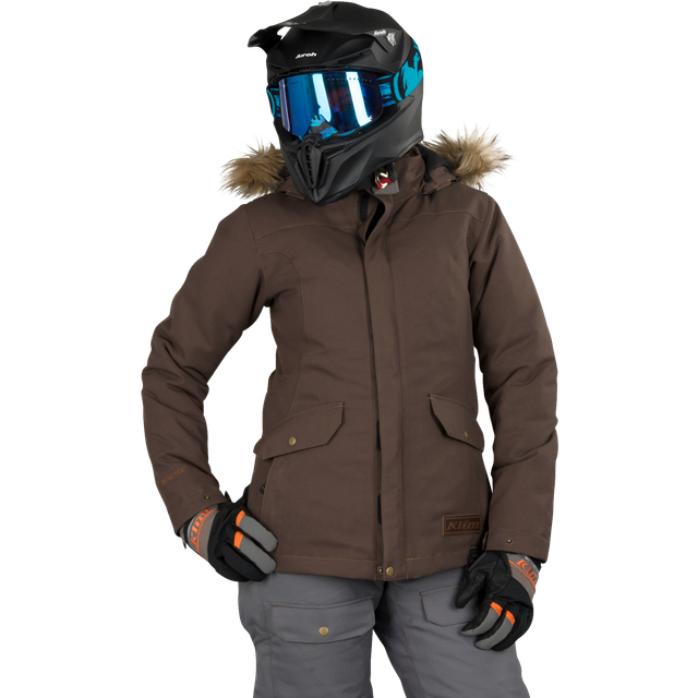 Klim Jackson Parka Women's Jacket BrownS (S)