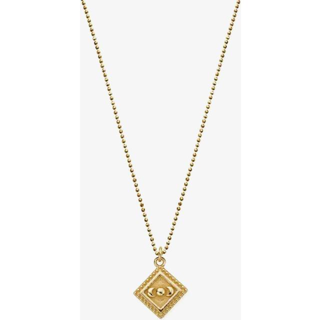 ChloBo Gold Diamond Cut Chain with Moon Magic Necklace
