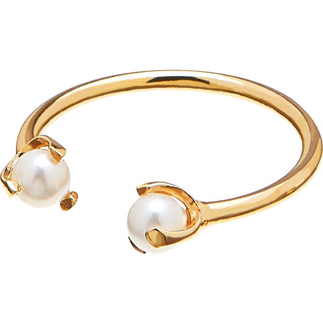 CU Jewellery - Pearl Small Ring Gold