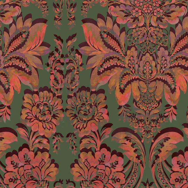 House of Hackney - Tapet Amaranthine - Grön