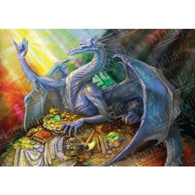 Blue Dragon and Treasure