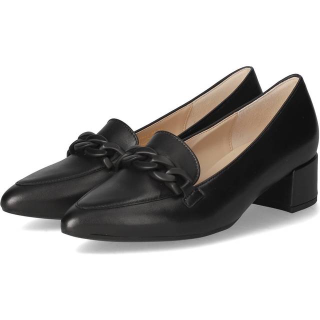 Gabor - Svarta pumps med dekorlänk storlek 5 Klackskor - Black (5)