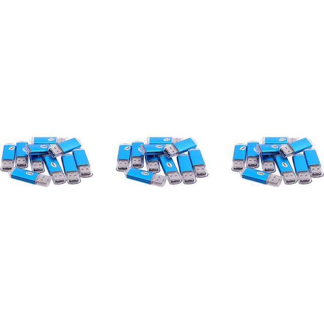 30 x USB Memory 2.0 Memory Stick Flash Drive 128MB Gift Blue