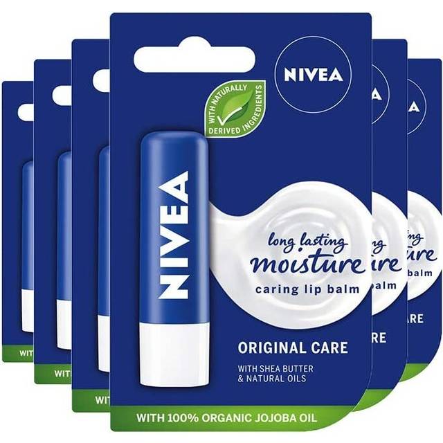 Nivea Original Care Lippenbalsem - 6 x 5,5 ml