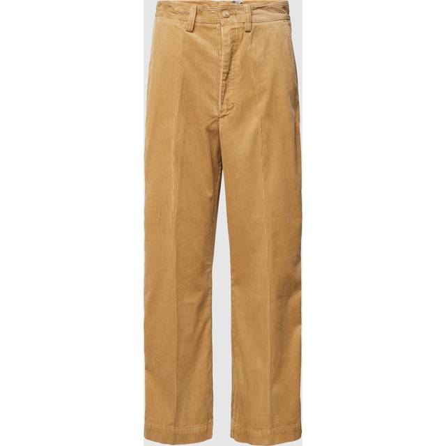 Corduroy Trousers with Wide Legs