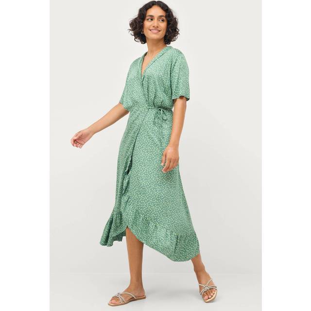 Saint Tropez - Omlottklänning VeitSZ Dress - Grön