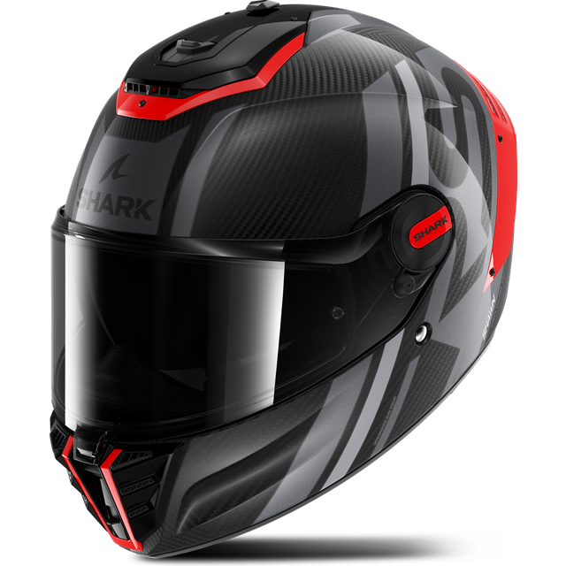 Shark Spartan RS Carbon Shawn, full face helmet , color: Black/Silver/Orange , size: M