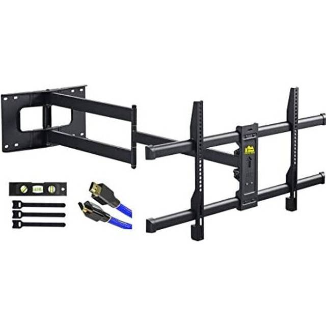 FORGING MOUNT Long Reach TV Wall Bracket Mount Swivel Tilt Full Motion TV Bracket with 109CM Articulating Arm TV Wall Mount,Fits 42 to 86 Inch Fl