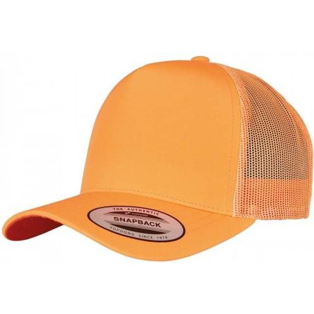 Flexfit Unisex Adult Neon Retro Trucker Keps One Size gul