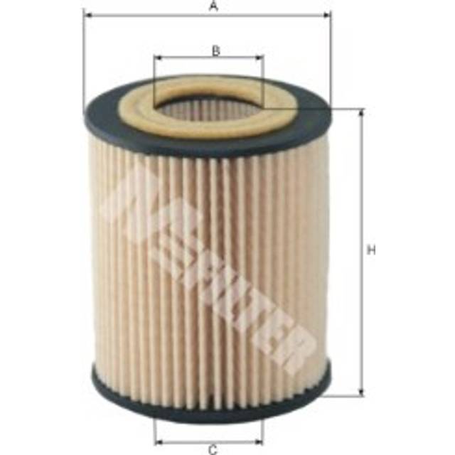 Oljefilter MFILTER TE 637