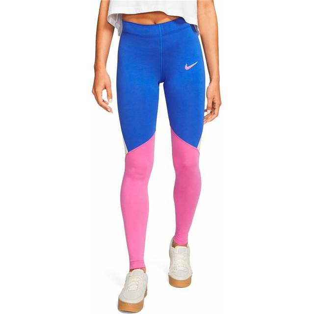 NSW Women's Leggings, GAME ROYAL/COSMIC FUCHSIA/FOSSIL, Dam, XS
