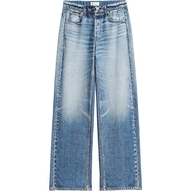 rag & bone Blue Miramar Terry Wide-Leg Lounge Pants - noosa - XS