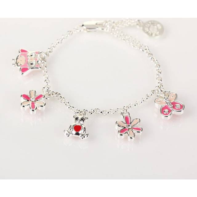 Equilibrium Girls Heart Charm Bracelet