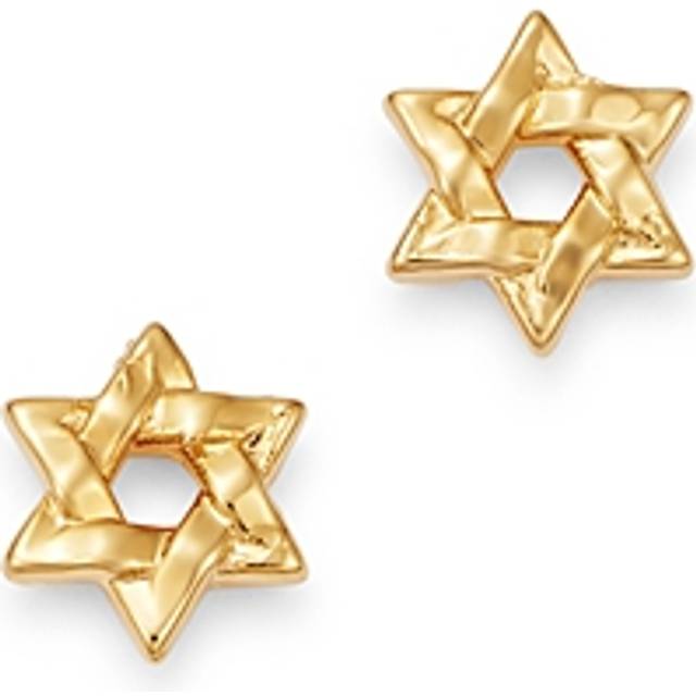 Bloomingdale's Fine Collection Star of David Stud Earrings in 14K Yellow Gold - Exclusive