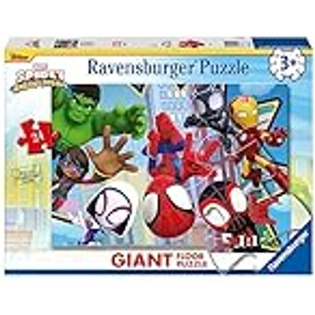 Ravensburger Spidey & His Amazing Friends, 24 Piece Giant Floor Jigsaw Puzzle - One Colour