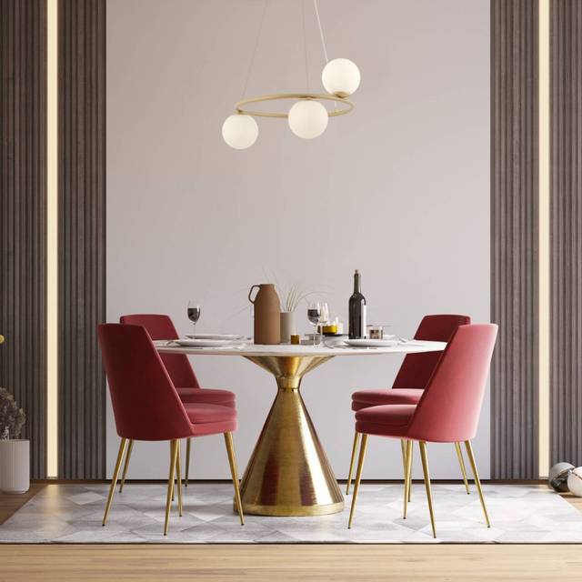 Pendant Lamp GAMA KOLO - Gold (70cm H X 48cm W X 48cm D)