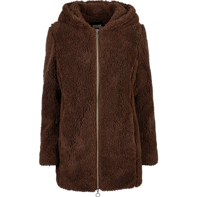 Women's sherpa fleece Urban Classics - Marron