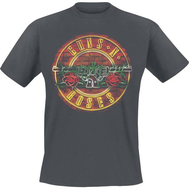 Guns n roses - - neon sign am - tshirt - size l - t shirt - m600z