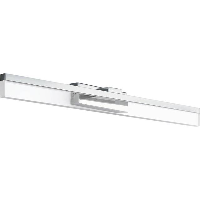 Wall Light IP44 Bathroom Colour Chrome Shade Clear Plastic Bulb LED 10W Included