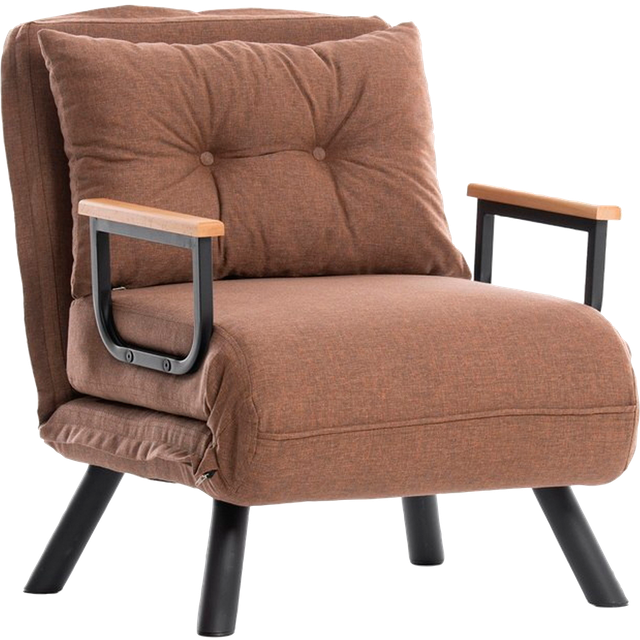 Hanah Home - Bäddsoffa 1-sits - Sando - Brun - Bäddsoffor - Från Homeroom