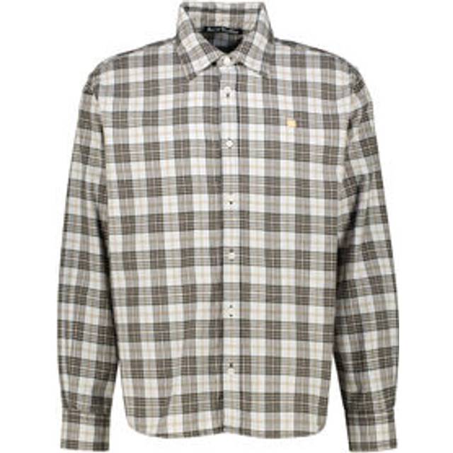 Acne Studios White & Black Button-Up Shirt - AYT White/black - XL
