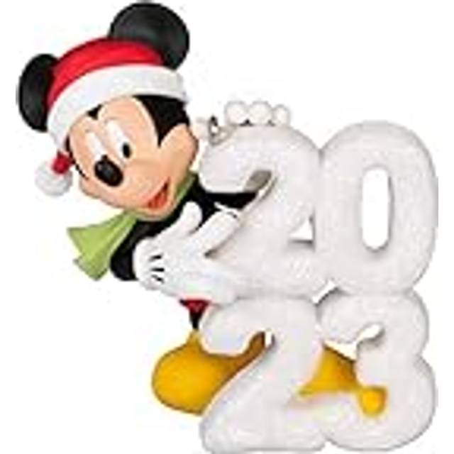 Hallmark Keepsake Christmas Ornament 2023  Disney Mickey Mouse A Year of Disney Magic  Gifts for Disney Fans
