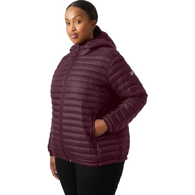 Hooded Puffer Jacket Helly Hansen Sirdal Ins Plus - Marron