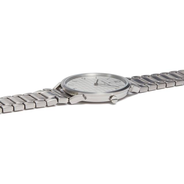 Pierre Cardin Pigalle Stripes Mens Silver Watch CPI.2020 Stainless Steel - One Size