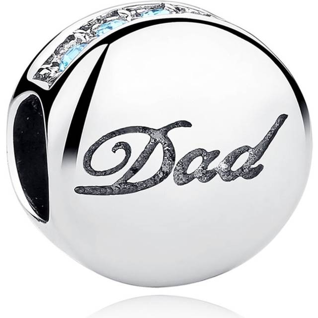 Silver plating Blue Charm Fit  Bracelets Bangles Father&#39;s Day Gift