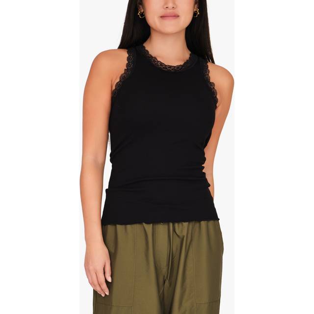 A-VIEW Florine Lace Trim Tank Top