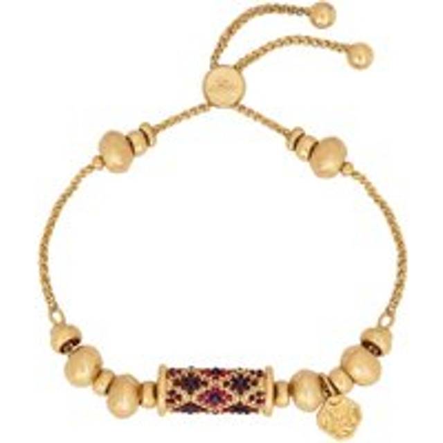 Womens Gold "Deco Bliss' Friendship Bracelet - Metallics - One Size
