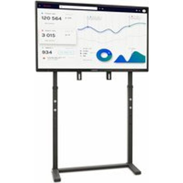 Adjustable Floor TV Stand Mount for 32 to 100 inch Flat LED LCD Plasma Screens,Universal Stand