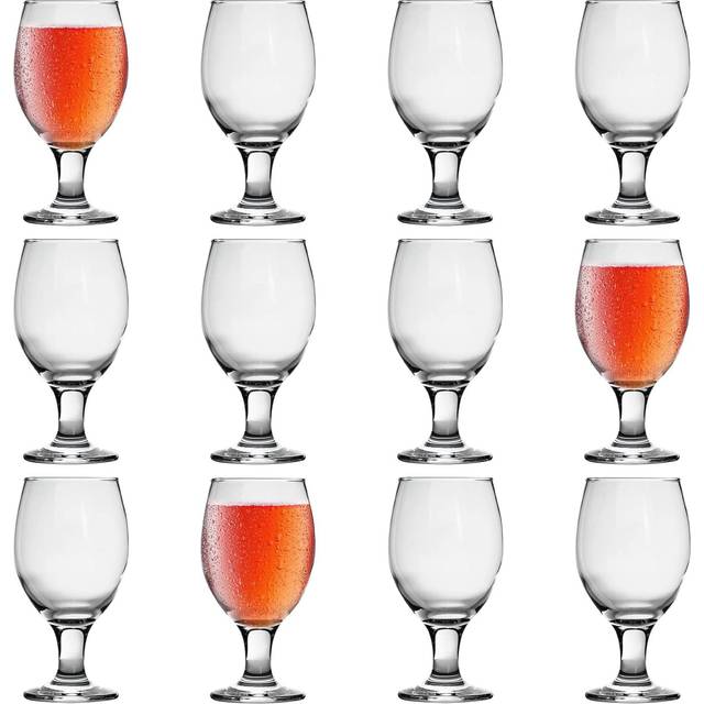 12x Lav Misket Craft Beer Glasses Stemmed Glass Lager Ale Gift Set 400ml