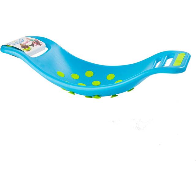 Fat Brain Teeter Popper Blue, Wobble Balance Board, Balance Board With Popping Sounds