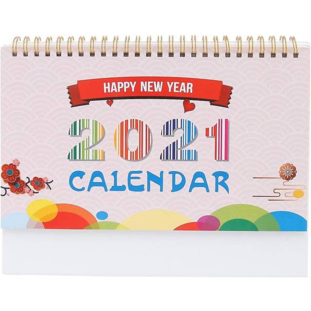 2025 New Year Calendar Simple Desktop Schedule Book Planner Calendar