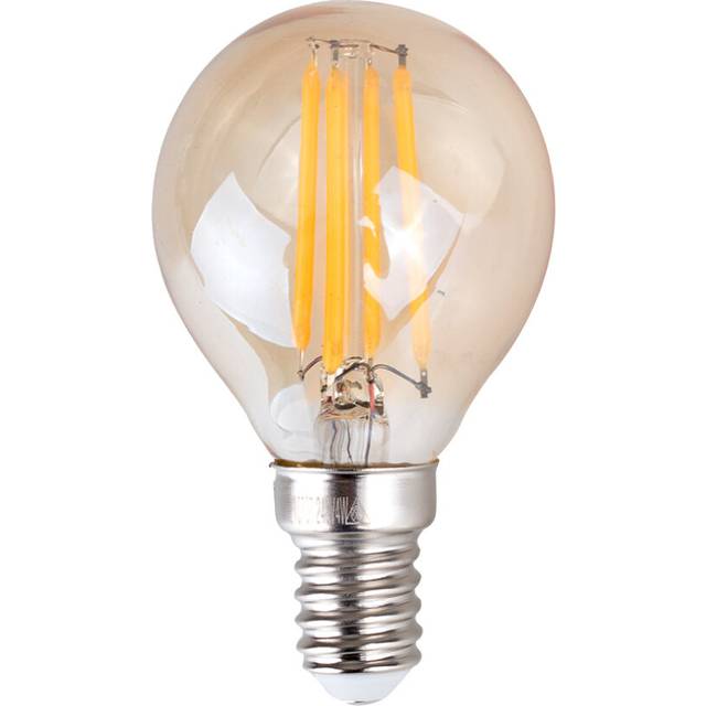 Valuelights 6 Pack Golfball Led Bulb 4W 2700K In Orange - One Size