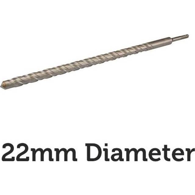PRO 22mm x 460mm SDS Plus Masonry Drill Bit Tungsten Carbide Cutting Head Tip