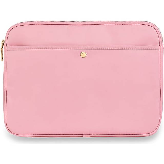 Fan Palm Soft Pink Nylon Laptop Sleeve