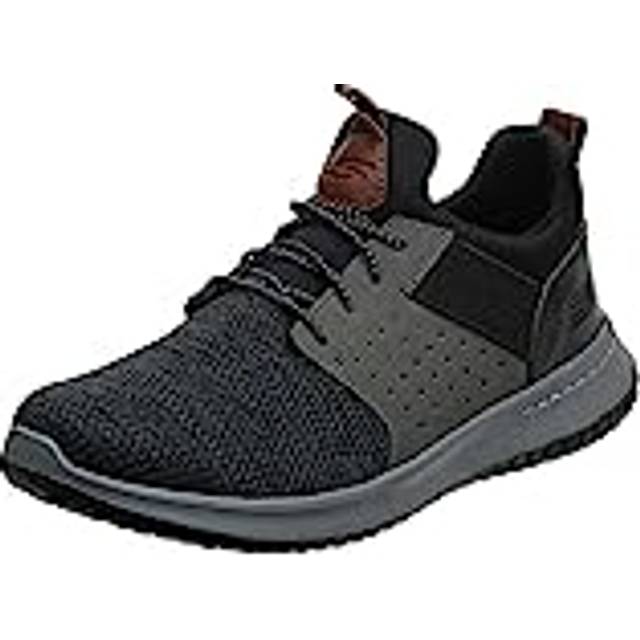 Skechers Men's Classic Fit-Delson-Camden Sneaker  Gray  10 Wide