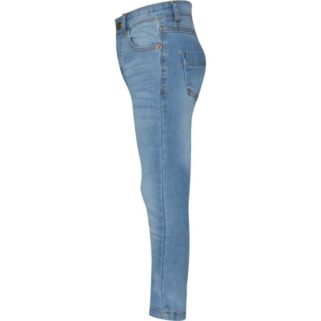 (5-6 Years) Kids Boys Skinny Jeans Designer Light Blue Denim Stretchy Pants Fit Trouser 5-13
